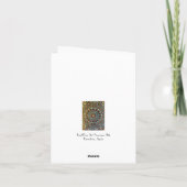 Sant Pau Dankeskarte (Rückseite)