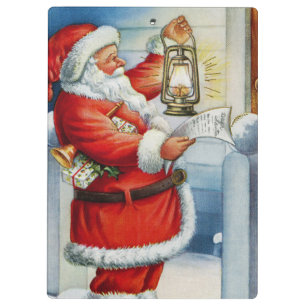 Santa 001 klemmbrett