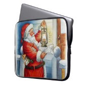 Santa 001 laptopschutzhülle (Vorderseite Links)