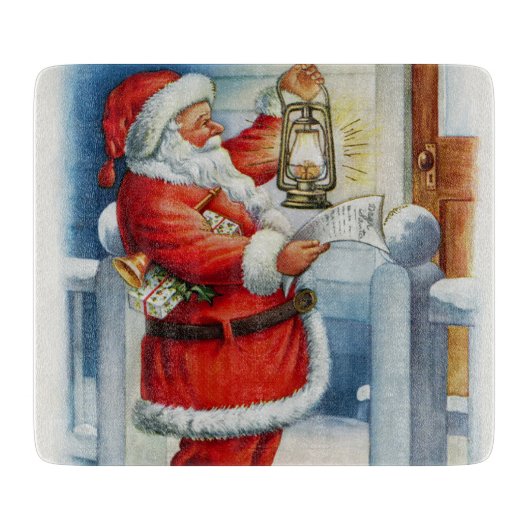 Santa 001 schneidebrett (Vorderseite)