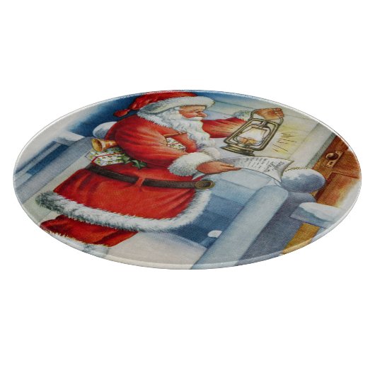 Santa 001 schneidebrett (Ecke)