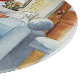 Santa 001 schneidebrett (Ecke)