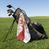 Santa 003 golfhandtuch (Gras)