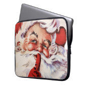 Santa 003 laptopschutzhülle (Vorderseite Links)