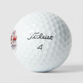 Santa 023 golfball (Logo)