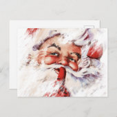 Santa 023 postkarte (Vorne/Hinten)