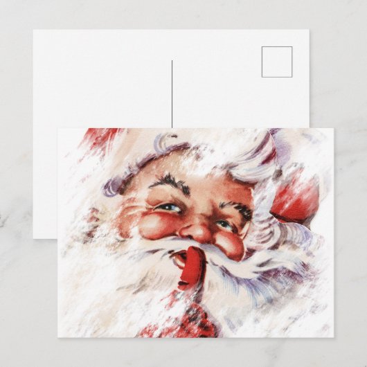 Santa 023 postkarte (Vorne/Hinten)
