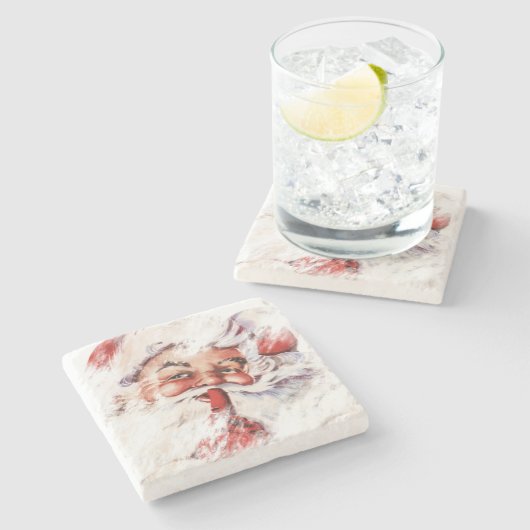 Santa 023 steinuntersetzer (Seitenansicht)