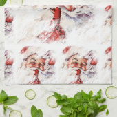 Santa 024 geschirrtuch (Gefaltet)