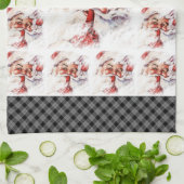 Santa 024 geschirrtuch (Gefaltet)