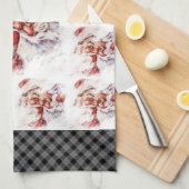 Santa 024 geschirrtuch (Viertel Falte)