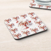 Santa 024 getränkeuntersetzer (Linke Seite)