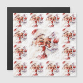 Santa 024 magnetkarte (Vorne/Hinten)