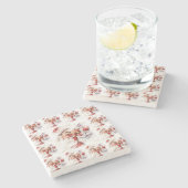 Santa 024 steinuntersetzer (Seitenansicht)