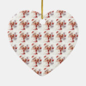 Santa 025 keramik ornament (Hinten)