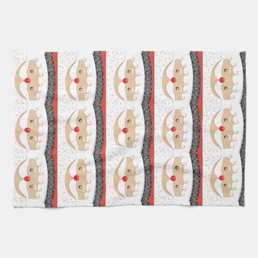 Santa 026 geschirrtuch (Horizontal)