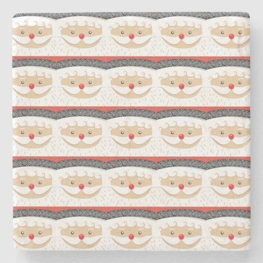 Santa 026 steinuntersetzer (Vorderseite)