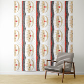 Santa 026 wandteppich (Beispiel)