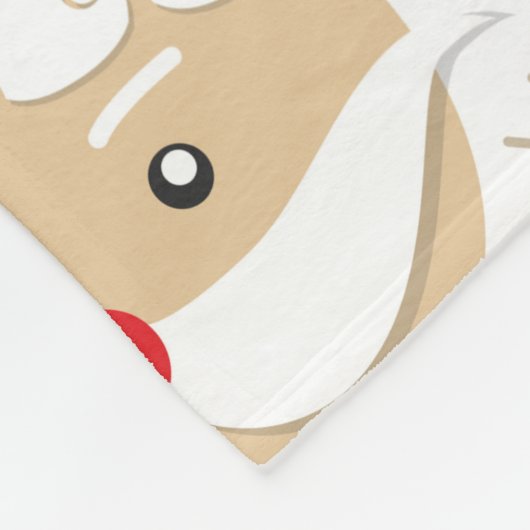 Santa 027 fleecedecke (Ecke)