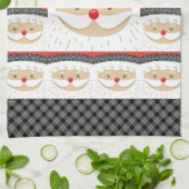 Santa 027 geschirrtuch (Gefaltet)