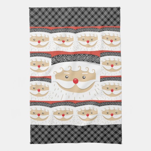 Santa 027 geschirrtuch (Vertikal)