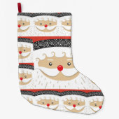 Santa 027 großer weihnachtsstrumpf (Vorderseite)