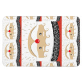 Santa 027 magnet (Horizontal)