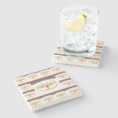 Santa 027 steinuntersetzer (Seitenansicht)