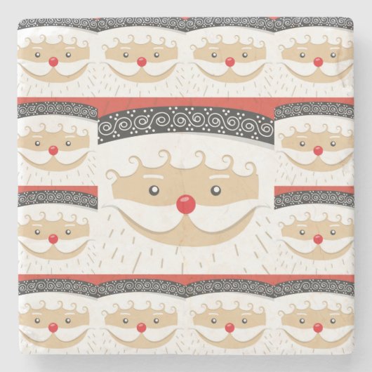 Santa 027 steinuntersetzer (Vorderseite)