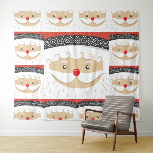 Santa 027 wandteppich (Beispiel (Horizontal))