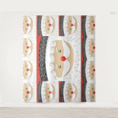 Santa 027 wandteppich (Vorderseite)