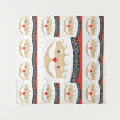 Santa 027 wandteppich (Vorderseite (Horizontal))