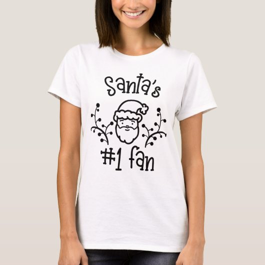 Santa #1 fan T-Shirt (Vorderseite)