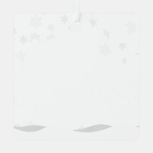 Santa 2025 Year of Six Seven Christmas Ornament (Rückseite)