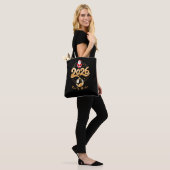 Santa 2026 Party Mode Gold Disco Christmas Tasche (Am Model)