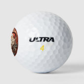 Santa 3D Golfbälle (Logo)