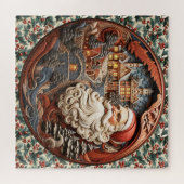 Santa 3D-Puzzle Puzzle (Horizontal)
