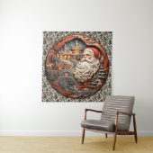 Santa 3D Tapestry Wandteppich (Beispiel)