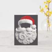 Santa 67 6 7 Six Seven Beard Cool Realistic Karte (Gelbe Blume)