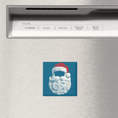 Santa 67 6 7 Six Seven Beard Cool Realistic Magnet (In Situ (Geschirrspüler))