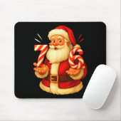 Santa 67 Candy Cane Six Seven Santa Claus Funny Ch Mousepad (Mit Mouse)