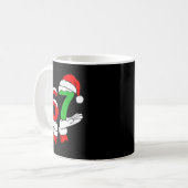 Santa 67 Christmas Funny Six Seven Meme 6 7 Meme  Kaffeetasse (Vorderseite Links)