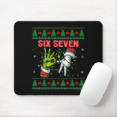 Santa 67 Christmas Ugly Sweater Fingers Six Seven Mousepad (Mit Mouse)