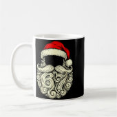 Santa 67 Hidden In Beard Christmas  Kaffeetasse (Links)