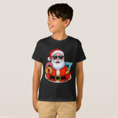 Santa 67 Ice Cream Drip Christmas T-Shirt (Vorne ganz)