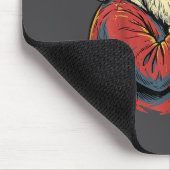 Santa 67 Number Funny Christmas Meme Se  Mousepad (Ecke)