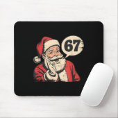 Santa 67 Weihnachten Six Seven Meme  Mousepad (Mit Mouse)