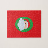 Santa 8x10 Foto Puzzle mit Geschenkboxen (Horizontal)