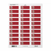 Santa Address Labels (Vorne)