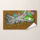 Santa, Air Force, Army Badhandtuch Set (Handtuch)